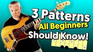 Essential Beginner Bass Technique Exercise – 3 Patterns To Rule EVERYTHING!