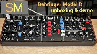 Behringer Model D unboxing & demo