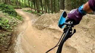 Kessler Line Trail. Difficulty Red. Bike Park Schladming