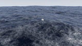 Unreal Engine 4 Physical Ocean Surface: Water Shader with Buoyancy