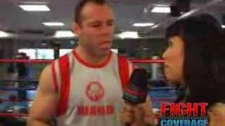 Wanderlei Silva trains for UFC 84 vs. Keith Jardine