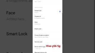 vivo y56 5g hide app settings!! Vivo Y56 App Setting #vivoy565g