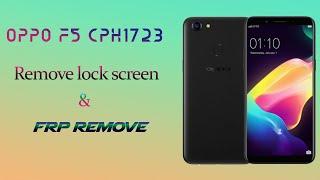 oppo f5 cph1723 oppo f5 hard reset | Remove lock screen pattern lock frp full restore firmware