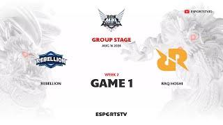 Rebellion Esports vs RRQ Hoshi GAME 1 MPL ID S14 | RRQ VS RBL ESPORTSTV