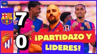  ¡FESTIVAL del BARÇA! VICTORIA 7-0 | RAPHINHA BRILLA y el BARÇA ENAMORA | MÁS LÍDERES 