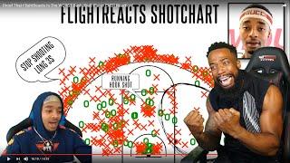 FLIGHT REACTS TO ALL HIS L's & SHOT MISSES! FLIGHTREACTS SHOTCHART!