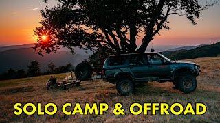 SOLO 4runner Camp & Offroad | Toyota 4runner Overlanding Full Relax