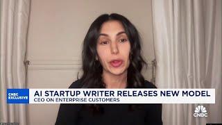 Writer CEO May Habib talks utilizing synthetic data to train AI models