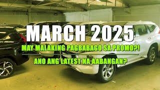 #MITSUBISHI MARCH 2025 Update: May Malaking Pagbabago Sa Promo?! Ano Ang Latest Na Aabangan?!