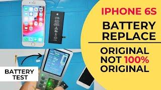 iPhone 6s Original Battery Replace / Customer send From Rajasthan / BSAS Mobile Service 