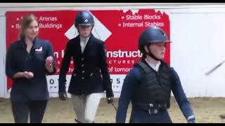 Scarlett Williams & Roving Pedlar (Ollie) Gold cup at BSPS summer champs 2022