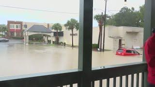 Flooding in Forest Acres neighborhoods