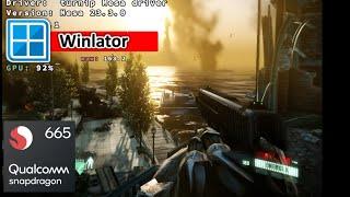 winlator 7.1.3 Cmod v9fix | Crysis 2 | snapdragon 665 | 4GB RAM