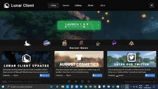 Lunar Client does not launching  | Lunar Client não abre