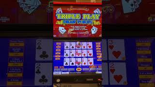 There is just something magic about getting four twos with the kicker.  Video poker for the win.