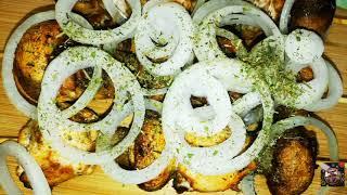 Шашлык из куриного филе дома.
