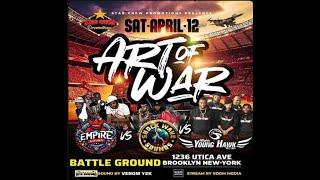 YOUNG HAWK VS EMPIRE VS SHOCKWAVE | SOUND CLASH ART OF WAR | 12.04.2025