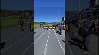Track POV: My LAST EVER 200m 