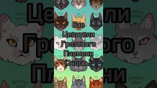 Все целители грозового племени эдит коты-воители #warriorcats #warriors #котывоители #коты #эдит