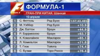 Announcement and advertising on Sport Channel (Russia) 2009