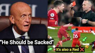 Breaking: Collina says "The referee should be taken off duty" Liverpool were obviously Robbed!