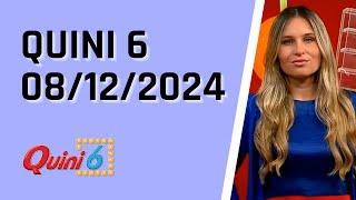 Quini 6 en vivo 08/12/2024 / Resultados del sorteo quini 6 del Domingo 8 de Diciembre del 2024