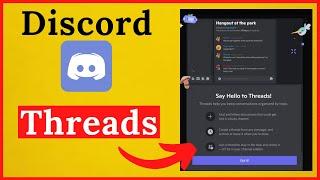 New Discord Thread Update 2021 | How to get Threads on Discord