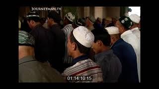 Uyghurs Praying at Grand Kucha Mosque, Kuchan, Xinjiang, China, 2002