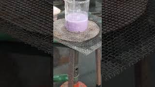 Tris(Ethylene Diamine) Ni(II) Thiosulphate/ #chemistry  #inorganiccompound #sciencepractical