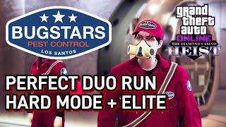 Perfect BUGSTARS Duo (ELITE + HARD MODE) Diamond Casino Heist The Big Con (GTA Online PS5)