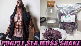 VEGAN HOW TO PREPARE PURPLE SEAMOSS | DR SEBI ALKALINE SHAKE