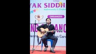 Guest Performance by Yukesh Rawal | Singer  | Movie Hostel 3 | Student of Vinayak Siddha College