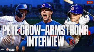 Pete Crow-Armstrong talks making Cubs history, relationship with Craig Counsell, meeting Sammy Sosa