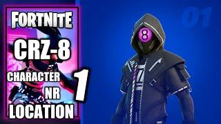 Fortnite - CRZ-8 Character Number 1 Location - Duel