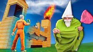 CAN GNOME CRAWLY DESTROY OUR FORTRESS IN GARRY'S MOD