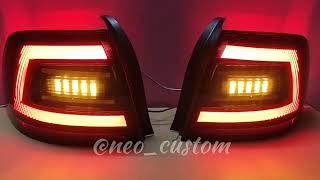 Rapid Smoke Tail light | Skoda rapid Custom lights | Modified Tail light