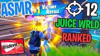 ASMR Gaming  Fortnite Juice WRLD Tryhard! Relaxing Gum Chewing  Controller Sounds + Whispering 