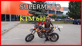 KTM 640 LC4 2006m.(SUPERMOTO) / motociklo apžvalga #5