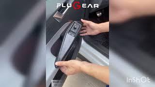 VW (Volkswagen) ID.3/ID.4 Interior Door Handle Cover Set Fitment - ABS Prototype, by Plugear