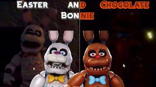 Chocolate and Easter bonnie made it to AU special delivery!