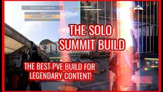 BEST LEGENDARY SOLO SUMMIT BUILD VIDEO (Division 2) (Solo Summit Link In Description)