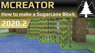 MCreator Tutorial: How to make Sugarcane | 2020.2