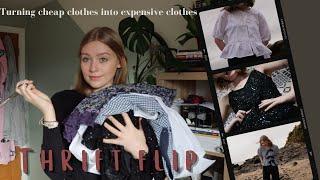 Thrift flip!!! Turning cheap clothes into expensive clothes!