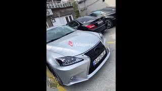 Installation of new bumper and lights for Lexus is250