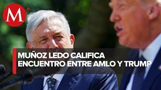 Discurso de AMLO ante Trump fue de Estado y nos representa a todos: Muñoz Ledo