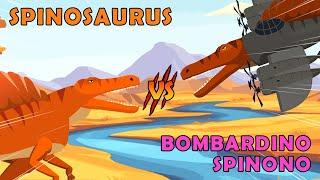 Spinosaurus vs Bombardino Spinono | Dinosaurs vs Brainrot Dinosaurs [S1] | Brainrot Animation