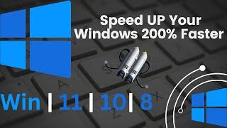 Boost Your PC Speed by 200% in 2024! (Windows Speed Up Guide)