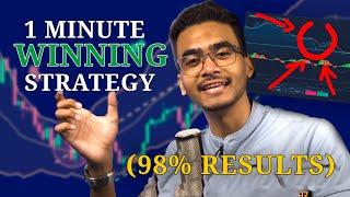 Expert Option 1 Minute Winning Strategy (98% Results) - 1 Min Live Trading