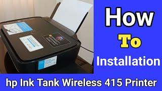 how to install hp ink tank wireless 415 printer | Download and install hp ink tank wireless 415