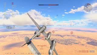 A 9-Kill Game in the P-38L Lightning